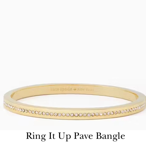 ✨Brand New Kate Spade Yellow Gold Bangle - Picture 1 of 10